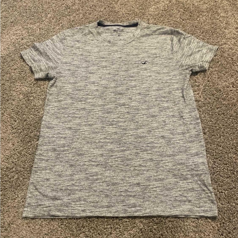 Gray Hollister Men's Shirt